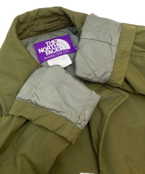 THE NORTHFACE PURPLELABEL（ザ・ノースフェイス パープルレーベル）THE NORTHFACE PURPLELABEL (ザ・ノースフェイス パープルレーベル) 65/35クロスステンカラーコート カーキ サイズ:Mの古着・服飾アイテム