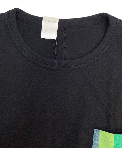 N.HOOLYWOOD（エヌ ハリウッド）N.HOOLYWOOD (エヌ ハリウッド) ポケットカットソー ブラック サイズ:38 未使用品の古着・服飾アイテム