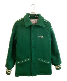 whitesville（ホワイツビル）の古着「スタジャン」｜グリーン