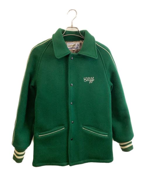 whitesville（ホワイツビル）whitesville (ホワイツビル) スタジャン グリーン サイズ:38の古着・服飾アイテム