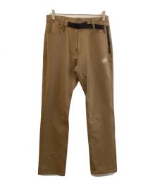 MAMMUT（マムート）の古着「ユーティリティソフトシェルパンツ」｜ブラウン