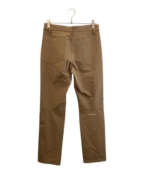 MAMMUT（マムート）MAMMUT (マムート) ユーティリティソフトシェルパンツ ブラウン サイズ:Lの古着・服飾アイテム