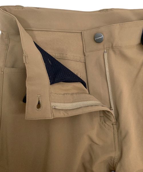 MAMMUT（マムート）MAMMUT (マムート) ユーティリティソフトシェルパンツ ブラウン サイズ:Lの古着・服飾アイテム