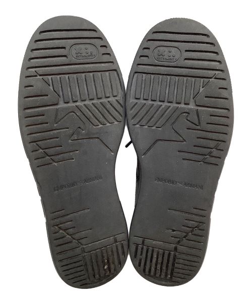 EMPORIO ARMANI（エンポリオアルマーニ）EMPORIO ARMANI (エンポリオアルマーニ) スニーカー ブラック サイズ:25の古着・服飾アイテム