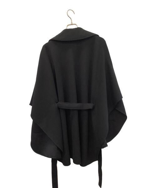Audrey and John Wad（オードリーアンドジョンワッド）Audrey and John Wad (オードリーアンドジョンワッド) ポンチョコート ブラック サイズ:Freeの古着・服飾アイテム