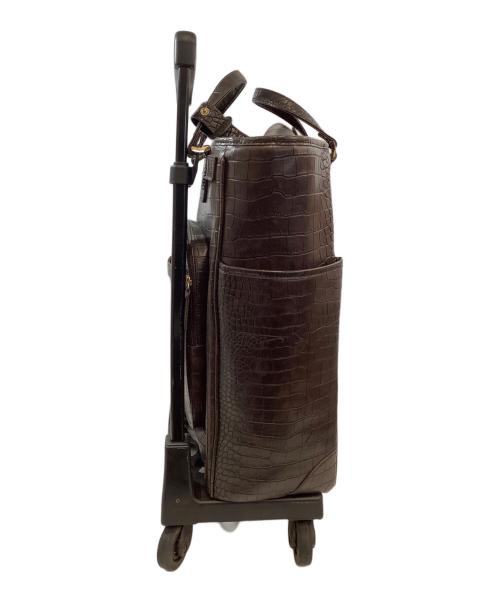 SWANY（スワニー）SWANY (スワニー) キャリーバッグ ブラウンの古着・服飾アイテム