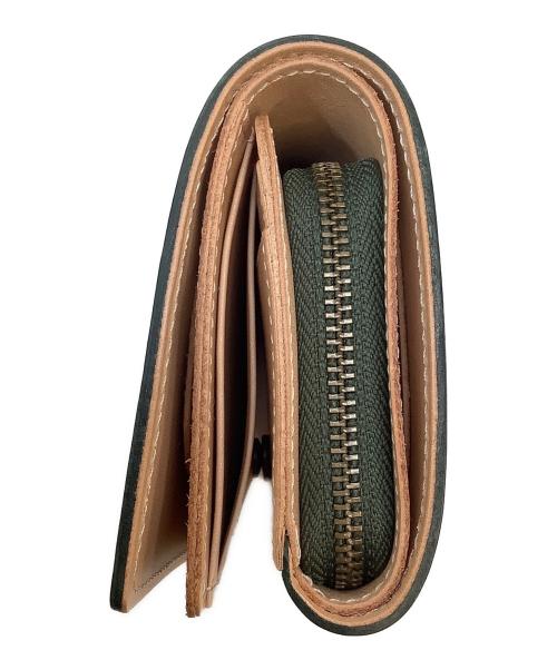 Evoon（エボーン）Evoon (エボーン) 2つ折り財布 グリーン 未使用品の古着・服飾アイテム