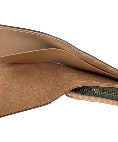 Evoon（エボーン）Evoon (エボーン) 2つ折り財布 グリーン 未使用品の古着・服飾アイテム