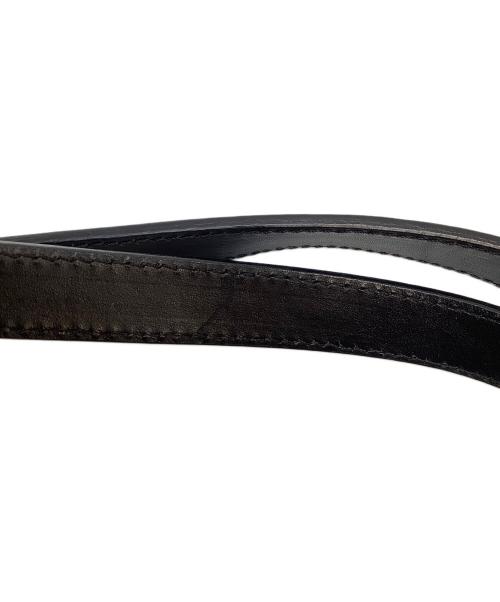 JIMMY CHOO（ジミーチュウ）JIMMY CHOO (ジミーチュウ) レザートートバッグ ブラックの古着・服飾アイテム