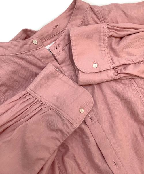 BEAMS BOY（ビームスボーイ）BEAMS BOY (ビームスボーイ) アスコットタイブラウス ピンク サイズ:Fの古着・服飾アイテム