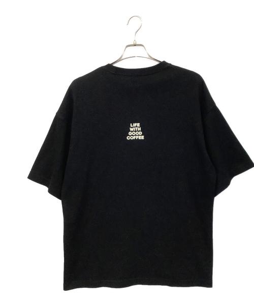 New Era（ニューエラ）New Era (ニューエラ) NO COFFEE (ノーコーヒー) Tシャツ ブラック サイズ:Lの古着・服飾アイテム
