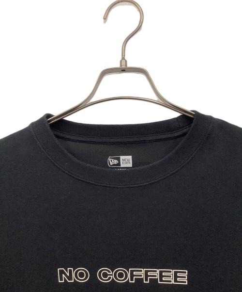 New Era（ニューエラ）New Era (ニューエラ) NO COFFEE (ノーコーヒー) Tシャツ ブラック サイズ:Lの古着・服飾アイテム