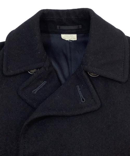 COMME des GARCONS（コムデギャルソン）COMME des GARCONS (コムデギャルソン) ウールPコート ネイビー サイズ:Sの古着・服飾アイテム