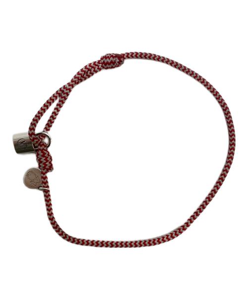 LOUIS VUITTON（ルイ ヴィトン）LOUIS VUITTON (ルイ ヴィトン) ブラスレ シルバー・ロックイット ソフィー・ターナー ブレスレット レッド×シルバーの古着・服飾アイテム