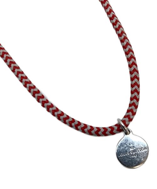 LOUIS VUITTON（ルイ ヴィトン）LOUIS VUITTON (ルイ ヴィトン) ブラスレ シルバー・ロックイット ソフィー・ターナー ブレスレット レッド×シルバーの古着・服飾アイテム