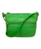 Kate Spadeケイトスペード）の古着「ショルダーバッグ」｜グリーン