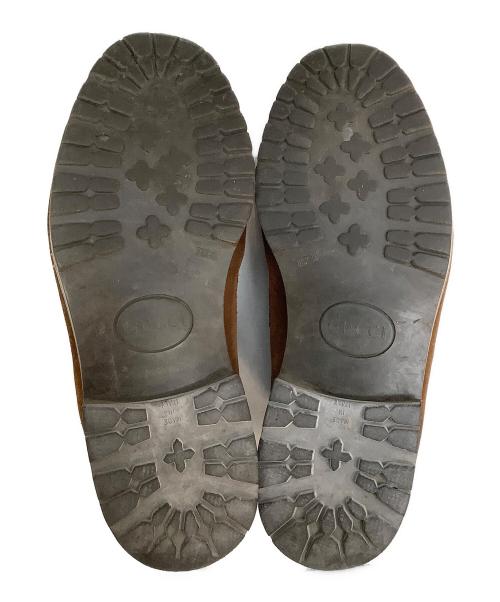 GUCCI（グッチ）GUCCI (グッチ) ホースビットモカシンブーツ ブラウン サイズ:35の古着・服飾アイテム