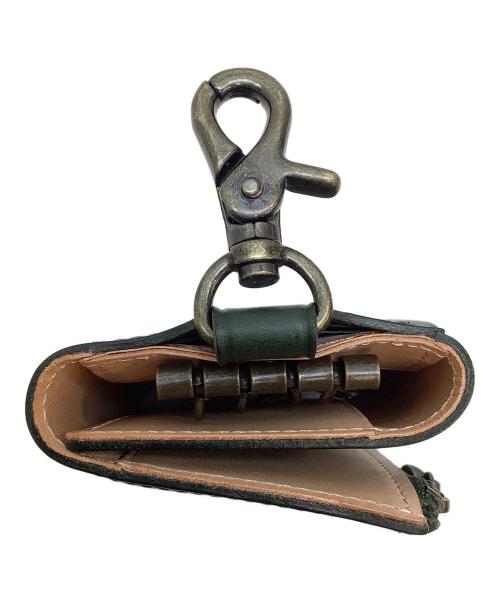 Evoon（エボーン）Evoon (エボーン) キーケース グリーン 未使用品の古着・服飾アイテム