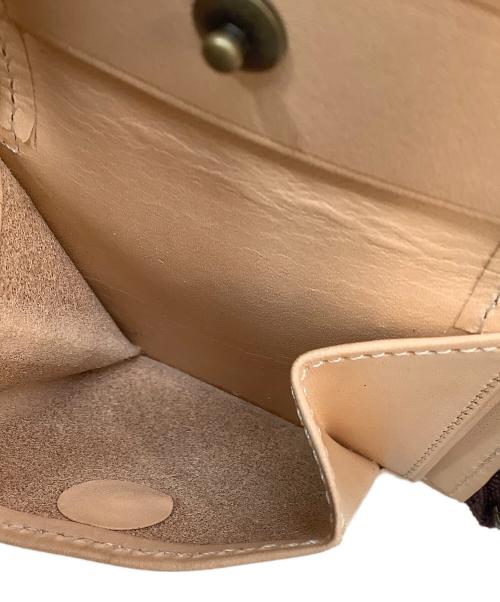 Evoon（エボーン）Evoon (エボーン) L字二つ折り財布 ブラウン 未使用品の古着・服飾アイテム