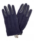 PAUL SMITHポールスミス）の古着「手袋」｜ブラック×ネイビー