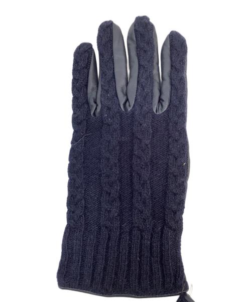 PAUL SMITH（ポールスミス）PAUL SMITH (ポールスミス) 手袋 ブラック×ネイビー 未使用品の古着・服飾アイテム