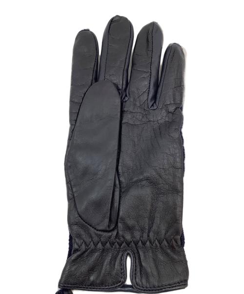 PAUL SMITH（ポールスミス）PAUL SMITH (ポールスミス) 手袋 ブラック×ネイビー 未使用品の古着・服飾アイテム