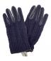 PAUL SMITH（ポールスミス）の古着「手袋」｜ブラック×ネイビー