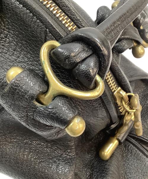 TOFF&LOADSTONE（トフアンドロードストーン）TOFF&LOADSTONE (トフアンドロードストーン) ショルダーバッグ ブラックの古着・服飾アイテム