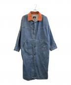 SUNBELTサンベルト）の古着「デニムコート」｜ブルー