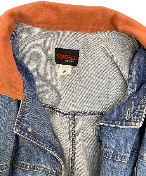 SUNBELT（サンベルト）SUNBELT (サンベルト) デニムコート ブルー サイズ:MLの古着・服飾アイテム