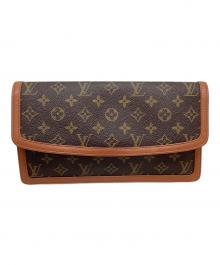 LOUIS VUITTON（ルイ ヴィトン）の古着「ポシェットダムGM」｜ブラウン
