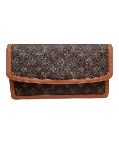 LOUIS VUITTON（ルイ ヴィトン）LOUIS VUITTON (ルイ ヴィトン) ポシェットダムGM ブラウンの古着・服飾アイテム