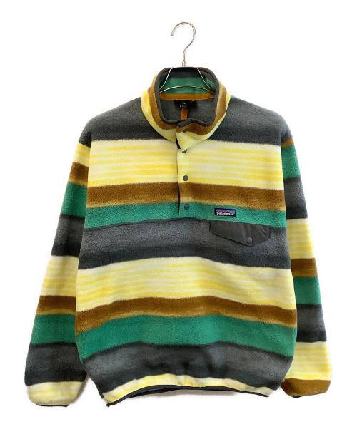 Patagonia SYNCHILLA（パタゴニア シンチラ）Patagonia SYNCHILLA (パタゴニア シンチラ) SNAP-T マルチカラー サイズ:Mの古着・服飾アイテム