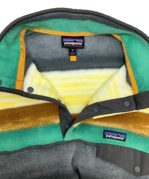 Patagonia SYNCHILLA（パタゴニア シンチラ）Patagonia SYNCHILLA (パタゴニア シンチラ) SNAP-T マルチカラー サイズ:Mの古着・服飾アイテム