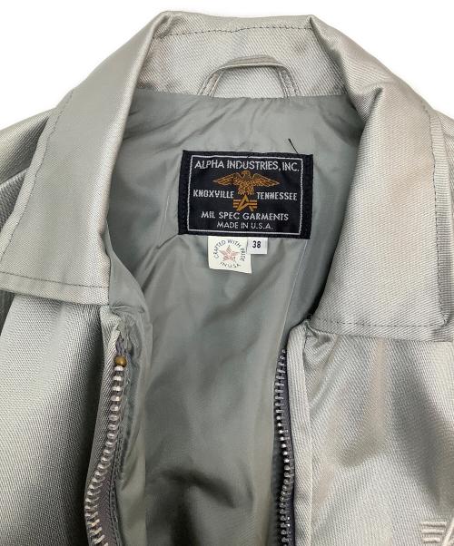 ALPHA（アルファ）ALPHA (アルファ) タイタンクロス フィールドジャケット シルバー サイズ:38の古着・服飾アイテム