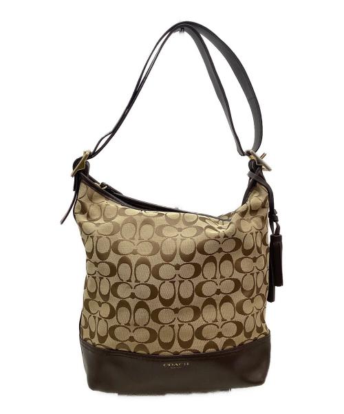COACH（コーチ）COACH (コーチ) ショルダーバッグ ベージュの古着・服飾アイテム