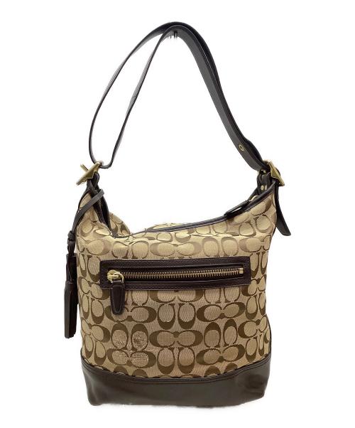 COACH（コーチ）COACH (コーチ) ショルダーバッグ ベージュの古着・服飾アイテム