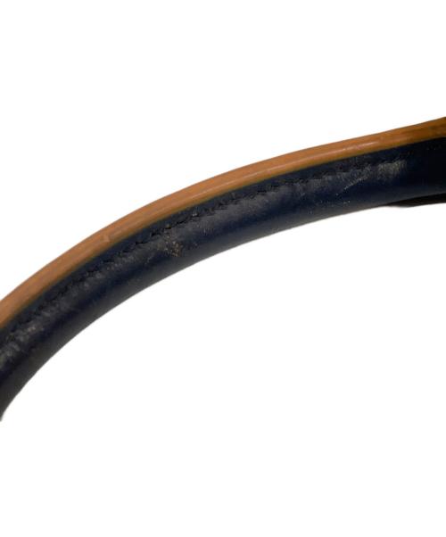 TORY BURCH（トリーバーチ）TORY BURCH (トリーバーチ) ハンドバッグ ブルー×ブラウンの古着・服飾アイテム