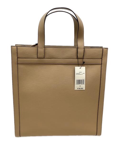 MICHAEL KORS（マイケル・コース）MICHAEL KORS (マイケルコース) COOPER NS ストラクチャー トート ベージュの古着・服飾アイテム