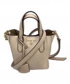 MICHAEL KORSマイケル・コース）の古着「SINCLAIR SHOPPER TOTE SM」｜ベージュ