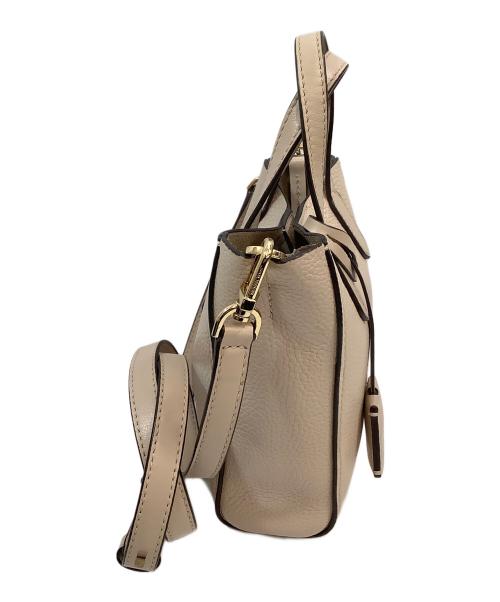 MICHAEL KORS（マイケル・コース）MICHAEL KORS (マイケルコース) SINCLAIR SHOPPER TOTE SM ベージュの古着・服飾アイテム