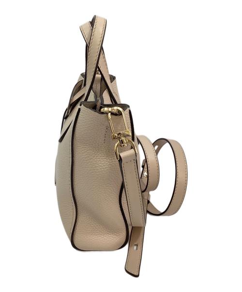 MICHAEL KORS（マイケル・コース）MICHAEL KORS (マイケルコース) SINCLAIR SHOPPER TOTE SM ベージュの古着・服飾アイテム