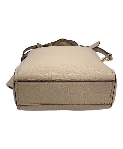 MICHAEL KORS（マイケル・コース）MICHAEL KORS (マイケルコース) SINCLAIR SHOPPER TOTE SM ベージュの古着・服飾アイテム