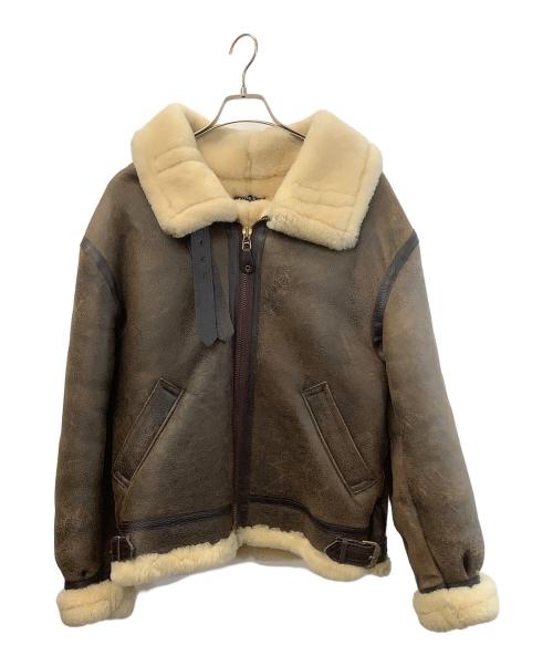 AVIREX（アヴィレックス）AVIREX (アヴィレックス) シープスキンムートンフライトジャケット サイズ:40の古着・服飾アイテム