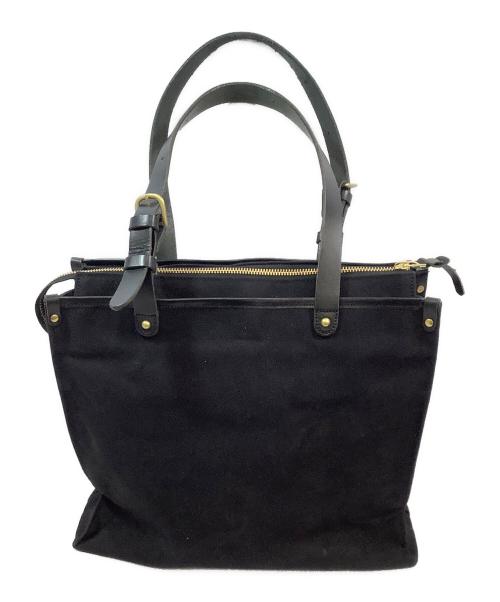 KAGUYAMA KABAN（カグヤマ カバン）KAGUYAMA KABAN (カグヤマ カバン) トートバッグ ブラックの古着・服飾アイテム