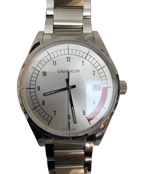 Calvin Klein（カルバンクライン）Calvin Klein (カルバンクライン) 腕時計 シルバーの古着・服飾アイテム