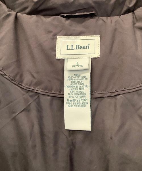 L.L.Bean（エルエルビーン）L.L.Bean (エルエルビーン) ダウンコート ブラウン サイズ:Lの古着・服飾アイテム