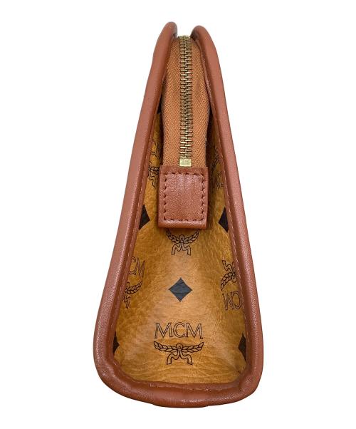 MCM（エムシーエム）MCM (エムシーエム) セカンドバッグ ブラウンの古着・服飾アイテム