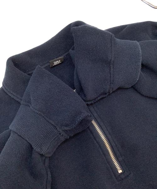 PWA（プア）PWA (プア) HEAVY KANOKO H/Z POLO ネイビー×パープル サイズ:Mの古着・服飾アイテム