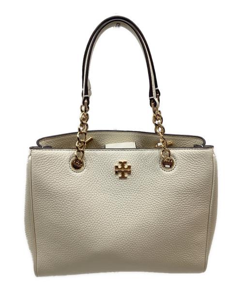 TORY BURCH（トリーバーチ）TORY BURCH (トリーバーチ) ハンドバッグ アイボリーの古着・服飾アイテム
